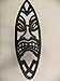 Tiki Surfboard Metal Wall Art Tropical Decor