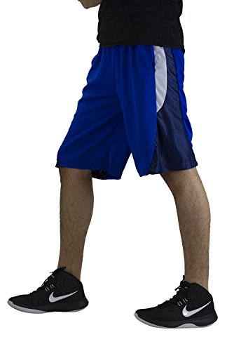 American Legend Mens Active Athletic Performance Shorts - Set 3-5 Pack, XXL