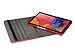 Moko Samsung Galaxy Tab PRO 10.1 Case - 360 Degree Rotating Cover Case for Galaxy Note 10.1 Inch 2014 & Tab Pro 10.1 Tablet, RED (NOT Fit Tab 4 10.1 & Tab 10.1 & Tab2 10.1)