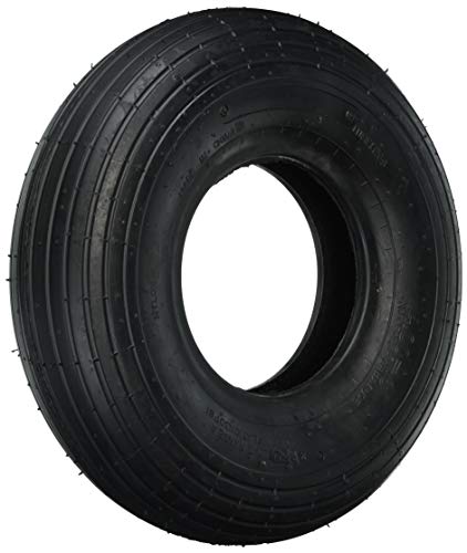 Shepherd Hardware 3340 4.00x6-Inch Wheelbarrow Replacement Tire, 13-Inch, Ribbed Tread