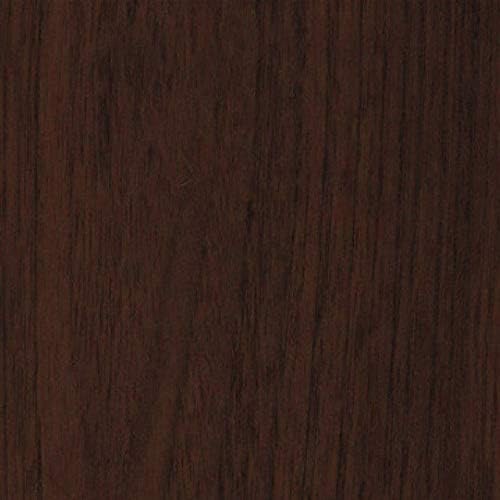 Infeel 5295 Modern Walnut Wood Effect Heavy Duty Extra Strong Self Adhesive Extra Wide Sticky Back Plastic Vinyl Film Wallpaper 122cm(W) x 10m(L)