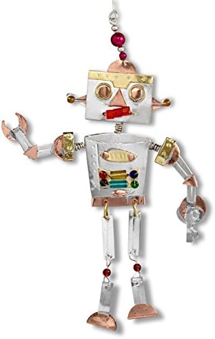 Pilgrim Imports Robby The Robot Fair Trade Ornament