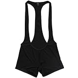 TiaoBug Men's Wrestling Singlet Smooth Freestyle Jockstrap Bodysuit Underwear Black X-Large