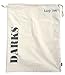 Brooklyn Basix Pre-Shrunk Poly-Cotton Luxe Laundry Bag with Built-in Divider for Darks and Lights - Large