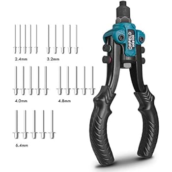 Amazon.com: Astro Pneumatic Tool 1423 1/4" Heavy Duty 13" Hand Riveter