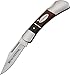 Winchester Pakka Wood Double Bolster Lockback Knife, Fine Edge [22-41788], brown