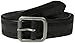 John Varvatos Men's Leather Belt with Harness Buckle