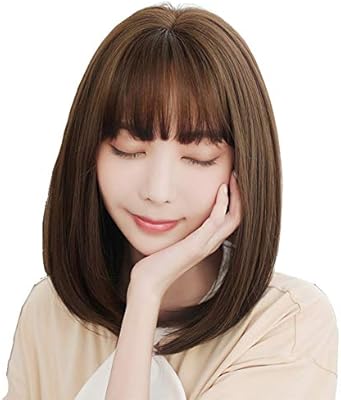 Y Rd Wig Female Short Hair Japanese Air Bangs Bobo Head Repair