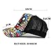 Cool Trucker Hat 2019 |Anime Hat for Men & Women & Dad Hat | Zanzibar Style Adjustable Snapback Hat| Funny Trucker Hat| Colorful Character
