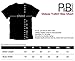 Promotion & Beyond Police Uniform Costume Halloween Unisex T-Shirt, M, Black