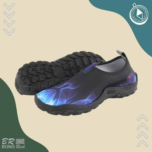 Sapatilha Aquática Neoprene Náutica Antiderrapante Seca Rápido Unissex Leve Flexível Híbrida Versátil para Trilhas Cachoeira Bike Pesca Praia Aventura
