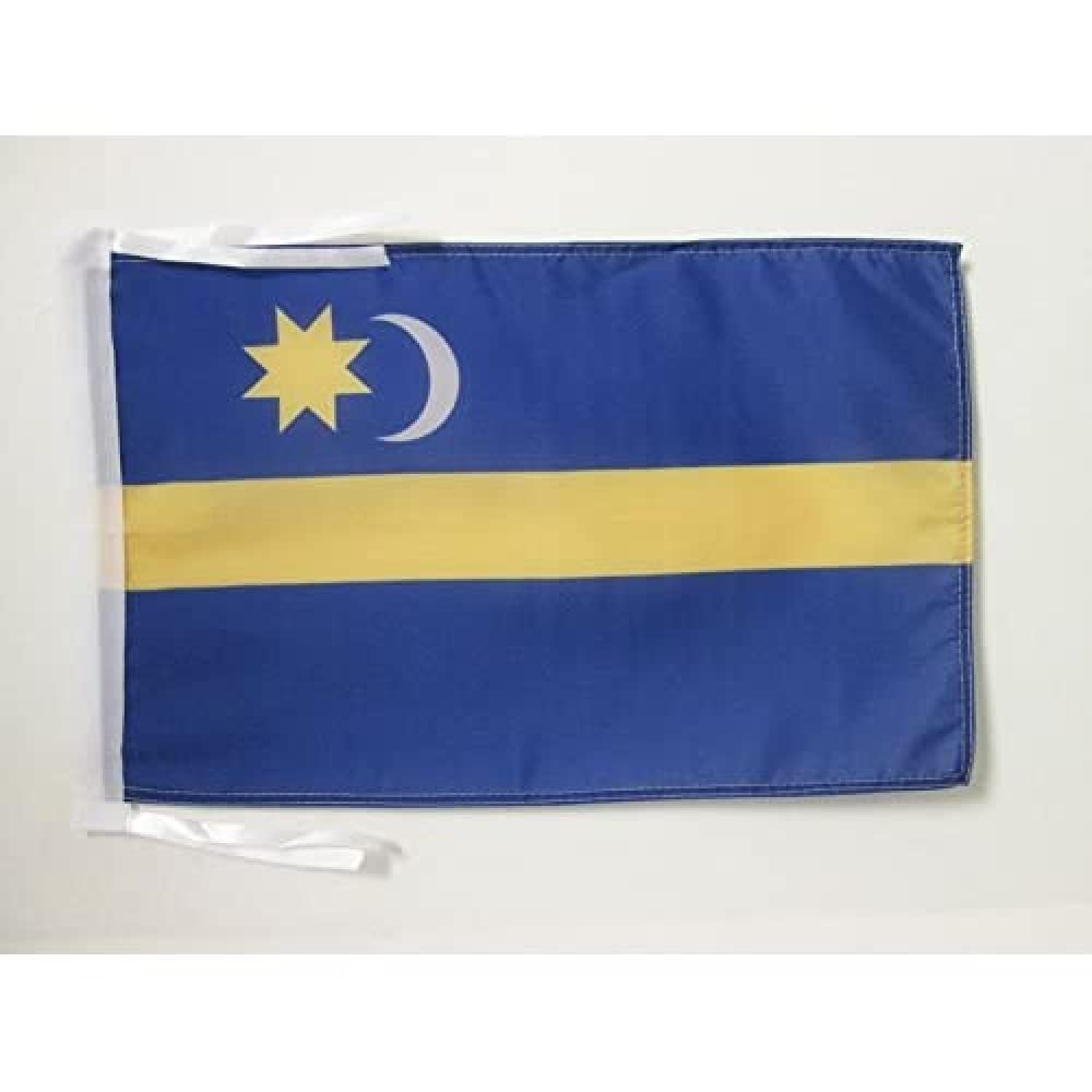 AZ FLAG - SzĂ©kelys Flag - 18'' x 12'' - 100% Polyester Szeklers Small Banner with Two Cords - Fade Resistant - Vivid Colors - 18x12 in - 45x30 Cm â image 1