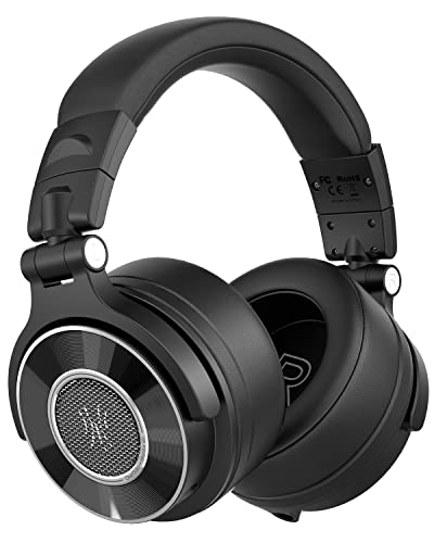 OneOdio Kopfhörer mit Kabel, Monitor 60 Professioneller geschlossener Studio Kopfhörer 38 Ohm, Kopfhörer Over Ear mit 50mm Treiber Hi-Res Audio, Abnehmbares Kab