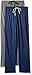 Hanes Men's Solid Knit Jersey Pajama Pant (Pack of Two Pairs), Navy/Grey, Medium
