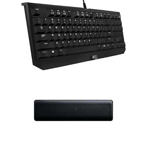 Razer BlackWidow Tournament Edition Stealth Keyboard - Quiet Mechanical ...