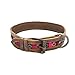 Rustic Mayan Dog Collar Handmade by Hide & Drink :: Tropical Fuchsia