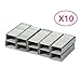 Y&Y Star No. 10 Mini Premium Staples for Staplers,10,000pcs (Total 10box,1,000 Per Box) (10,000pcs)