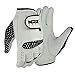 MRX Women Golf Glove Left Handed Golf Gloves Sweat Resistant Soft Cabretta Leather Regular Fit Women Golfer Glove Black