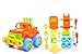 DD Design Pickup Monster Truck & Motorbike Take Apart STEM Learning Toys with Tools - Pack of 2 Engineering 54 Piece Toy Play Set - Hours of Fun Toy for Boys & Girls Age 3, 4, 5 +Year Old