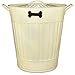 You&Me Dog Food Storage Bin in Cream, Large