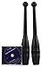 Garage Fit Indian Clubs Exercise Clubs - Club Bells - Shoulder Strength - Grip and Forearm Strength - Core Strength - Body Coordination - Muscle Rehab (1 lb Pair with DVD)