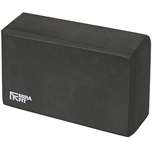 Mirafit Black Yoga Block