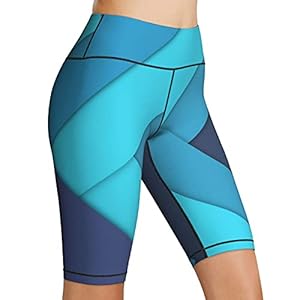 Hoge Taille Yoga Shorts Lijnen Pijlen Strips Art Vrouwen Biker Shorts Yoga’s Workout Running Compressie Oefening Shorts