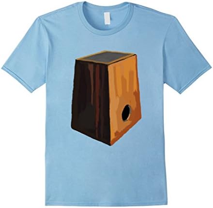 Mens Cajon Music TShirt Tee Shirt T-Shirt 2XL Baby Blue