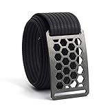 Men's Web Belt GRIP6 (34in Honeycomb w/Black Strap)