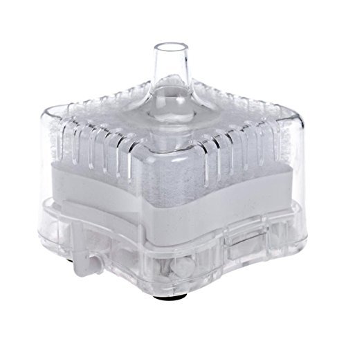 Yosoo Aquarium Mini Fish Tank Pneumatic Biochemical Activated Carbon Filter (White)