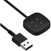 Emilydeals Charger for Fitbit Sense/Sense 2/Versa 3/Versa 4, Replacement USB Charging Cable Cord for Fitbit Smart Watch [3.3ft/100cm] (1)