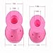 30PCs Silicone Rollers Hair Curlers DIY Hair Style - No-Heat Styling 15pcs x Big, 15pcs x Small Hair Care Curling Rollers - Easy-to-Use Hair Tools & Accessories By GOVARI