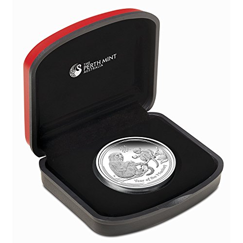2016 AU Australia 1 oz Silver Lunar Monkey Proof (w/Box & COA) 1 OZ Brilliant Uncirculated