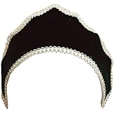 MYAYD The Other Boleyn Mary Anne Boleyn Hat Headpiece Tudor Elizabethan Headwear Coronet Headband cosplay accessories
