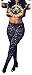 FISACE Women's Guns N Rose T Shirt & Pant Suit Set Two Pieces