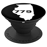 779 Area Code Illinois - PopSockets Grip and Stand