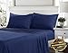 Sandover 100% Egyptian Cotton Deep Pocket Ultimate 4 Piece Bed Sheet Set Hypoallergenic| Size Queen | Style DUV-5301218201