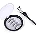 Natural Magnetic Eyelashes Kit, False Lashes Full Size No Glue Extension for Women Girls, Fake Magnetic Lashes Set with Tweezers or Applicator, 3 Magnetic