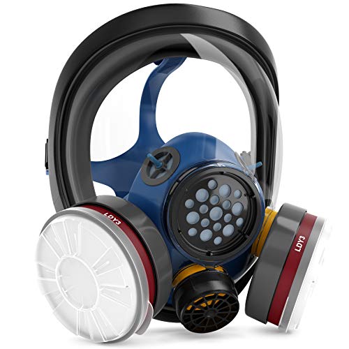 Blazin Full Face Respirator Gas Mask Prepper Essential Protection