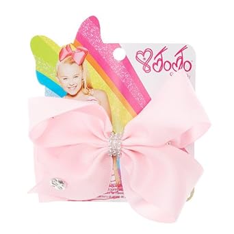 Small Pink Rhinestone Diamante Keeper Jojo Siwa hair bow ...