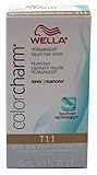 Wella Color Charm Liquid Toner #T11 Lightest Beige Blonde (42ml) (2 Pack)