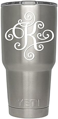 ViaVinyl Monogram die cut decal/sticker