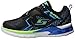 Skechers Kids Erupters II Light Up Sneaker (Little Kid), Black/Blue/Lime, 2.5 M US Little Kid