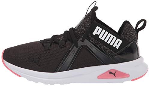 PUMA Enzo 2 Running Shoe, Black-Sun Kissed Coral, 4 US Unisex Big Kid |  Pricepulse