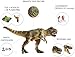 LIFELIKO Tyrannosaurus Rex Action Figure and 3D Animal Flash Cards Interactive Augmented Reality Game