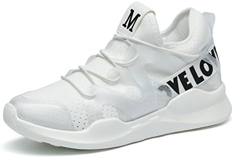 Womens Amour Slip-on Fashion Sneaker Light Weight Casual, White, US 7