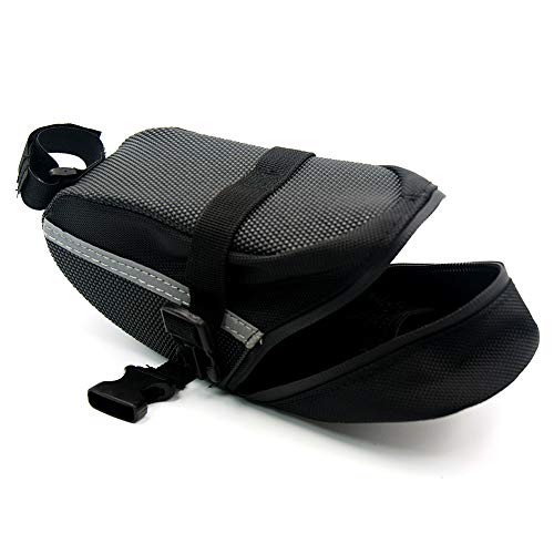 yyan Bicycle Waterproof Saddle Bag Bike Storage Seat Outdoor Cycling Tail Rear Pouch