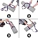 REEHUT Yoga Mat Strap, Adjustable Mat Carrier Sling for Carrying, Doubles As Yoga Strap for Stretching-Durable Cotton Texture (Yoga MAT NOT Included) – Blackthumb 4