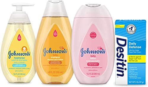 johnson's first touch baby gift set