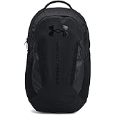 Under Armour Unisex-Adult Hustle 6.0 Backpack, (003) Black/Black/Black, One Size Fits Most